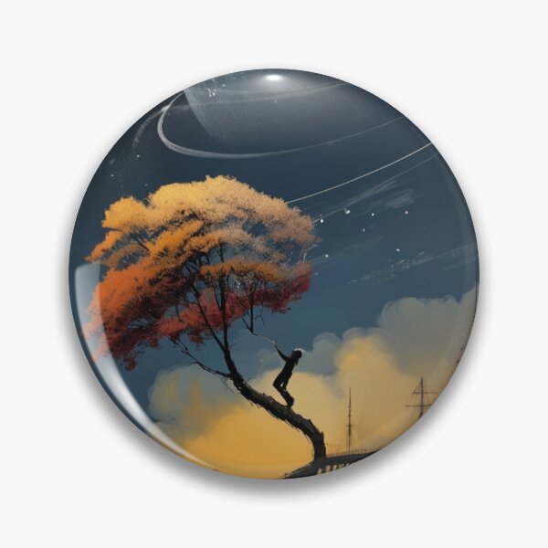 Item preview,  Surreal Landscape, Nature's Range in Space designed and sold by KilianSzmid.