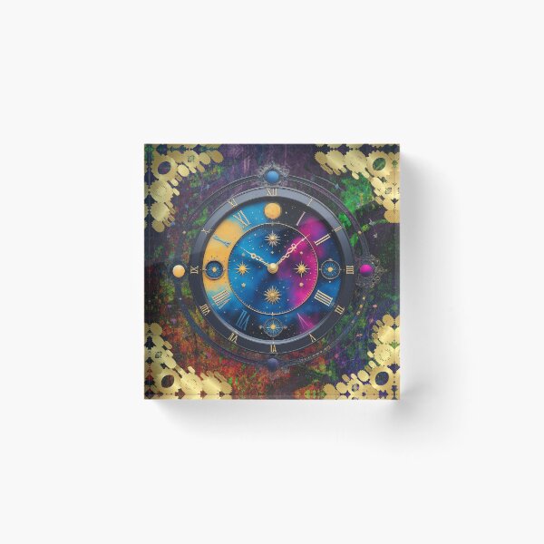 Item preview, Retro Astronomical Clock designed and sold by VidyoeDesigns67.