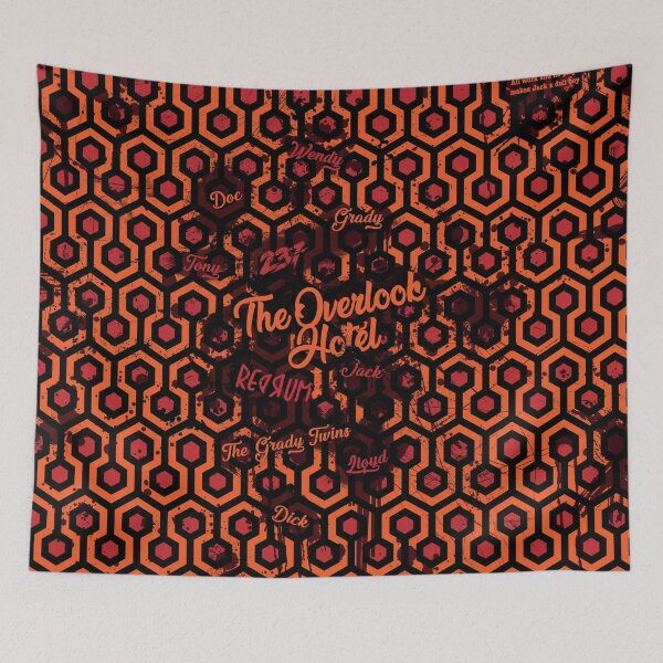 Item preview, The Overlook Hotel Carpet Retro Horror designed and sold by therocketman.