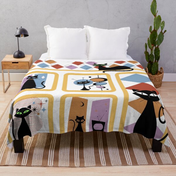Item preview, Retro Cats designed and sold by TurquoiseBird.