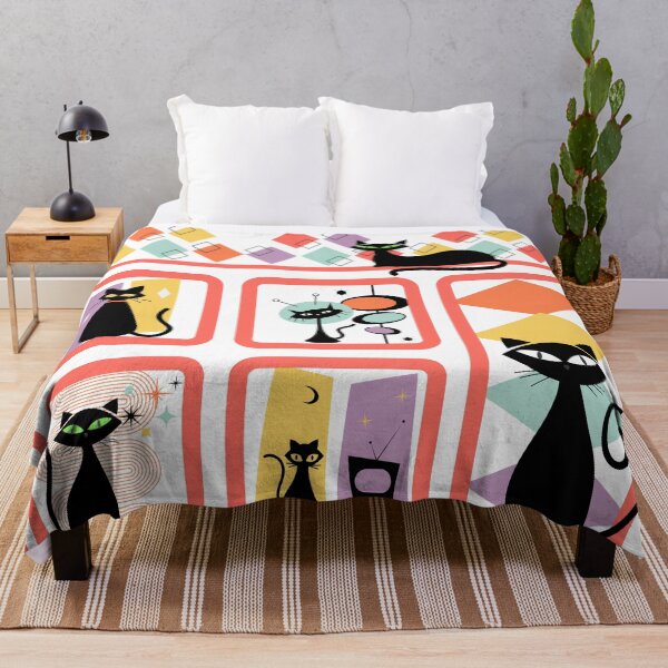 Item preview, Retro Cats designed and sold by TurquoiseBird.