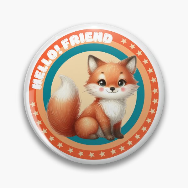 Item preview, A cute fox cartoon designed and sold by whee25.