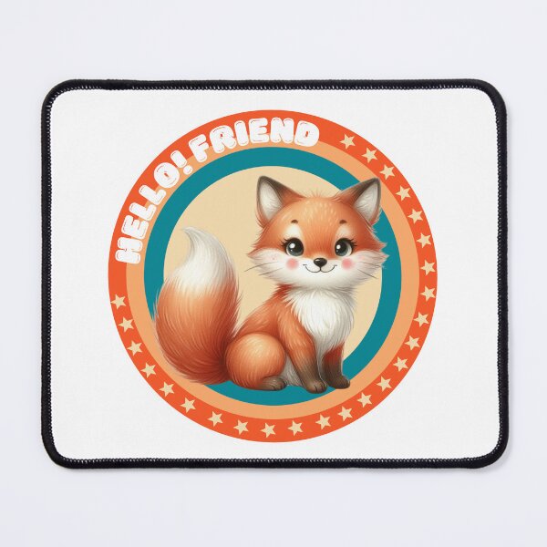 Item preview, A cute fox cartoon designed and sold by whee25.