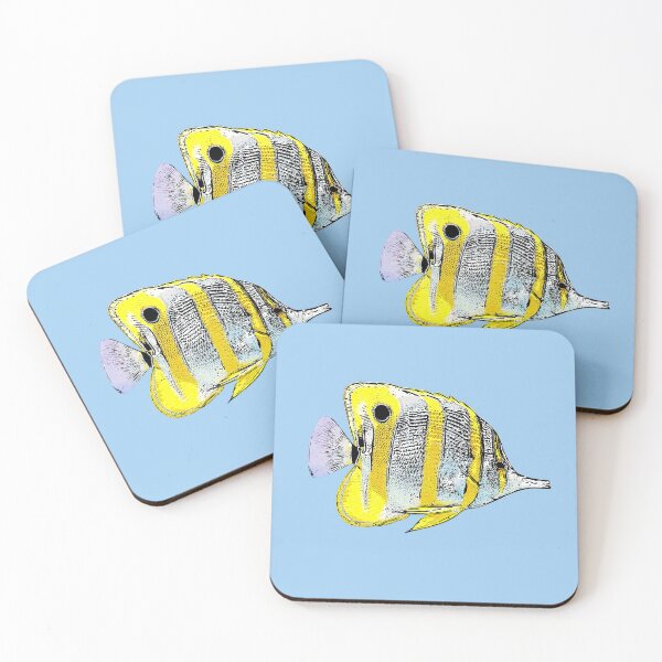 Item preview, Copperband Butterflyfish Black Alternate Design  designed and sold by designsasstultd.