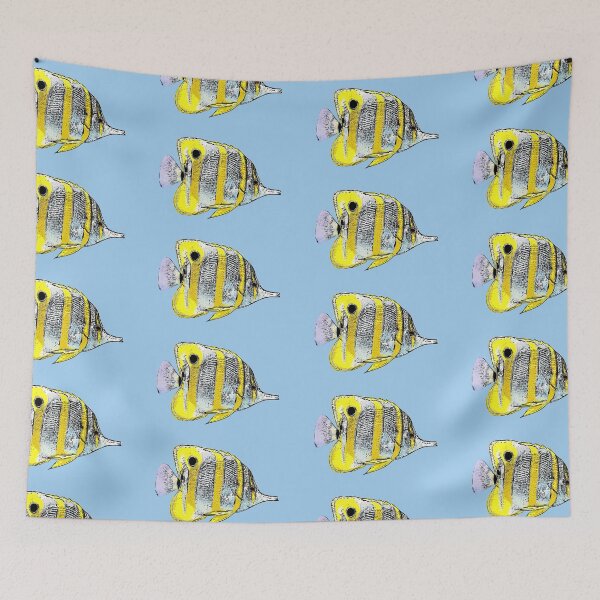 Item preview, Copperband Butterflyfish Black Alternate Design  designed and sold by designsasstultd.