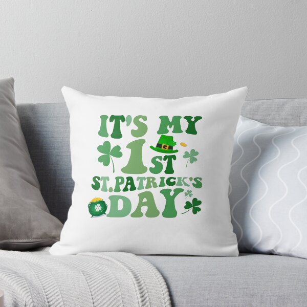 Item preview, It’s My First St. Patrick’s Day – Cute Baby Lucky Clover designed and sold by JoelFox165.