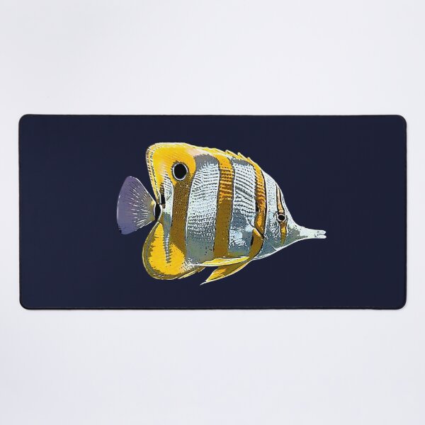 Item preview, Copperband Butterflyfish White Alternate Design designed and sold by designsasstultd.