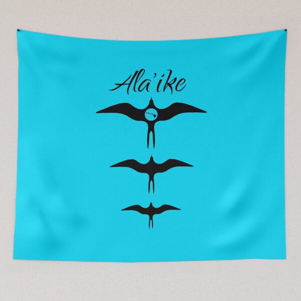 Item preview, Iwa Three Bird Ala'ike Graphic Black designed and sold by 3ZCREW.