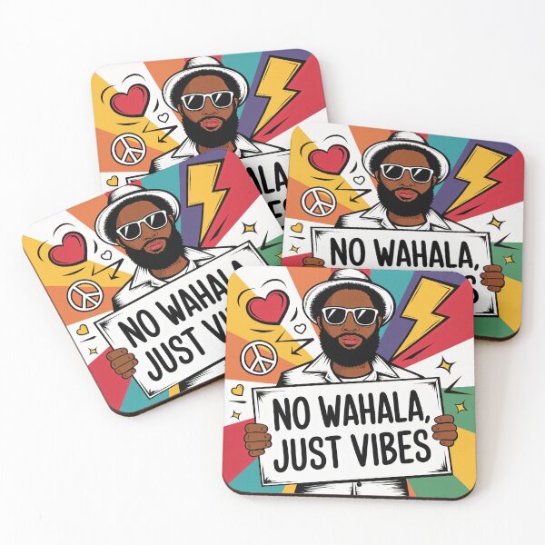 Item preview, Afrobeat & Chill - No Wahala Just Vibes Art designed and sold by Collision19.