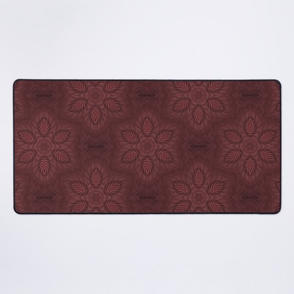 Item preview, Feathery Floral Pattern in Red designed and sold by Artistestella.