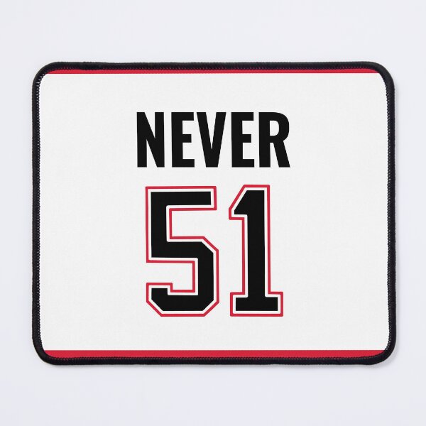 Item preview, Never 51 Red White and Black designed and sold by BackgroundPixel.