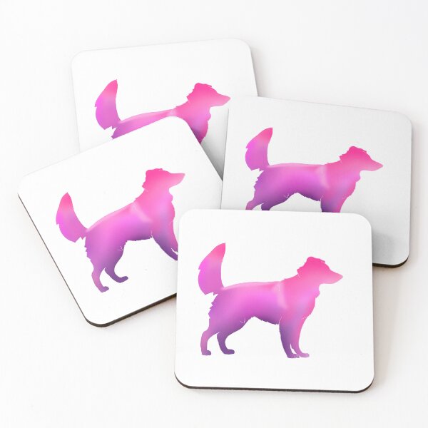 Item preview, Custom Multi Colored Dog Silhouette  designed and sold by CerasArtHouse.