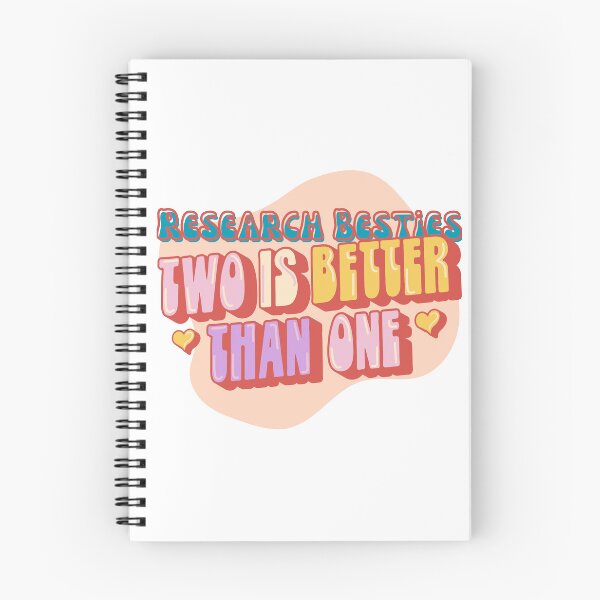 Item preview, Research Besties two is better than one designed and sold by Whimsical Design Space.
