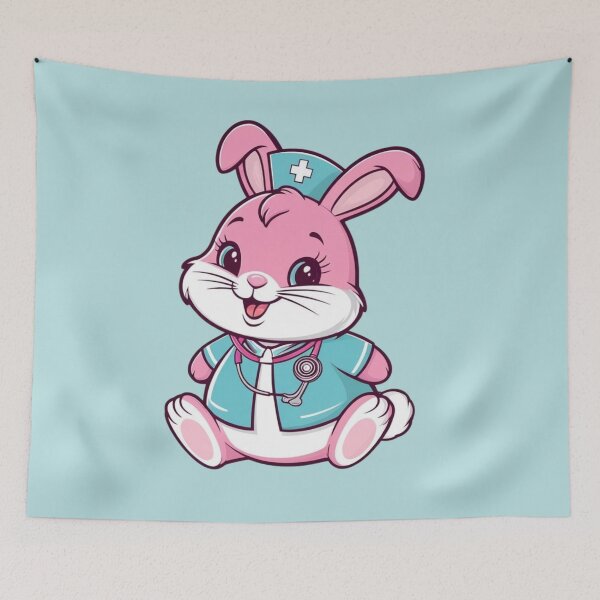 Item preview,  Nurse Bunny designed and sold by Nature's Palette.