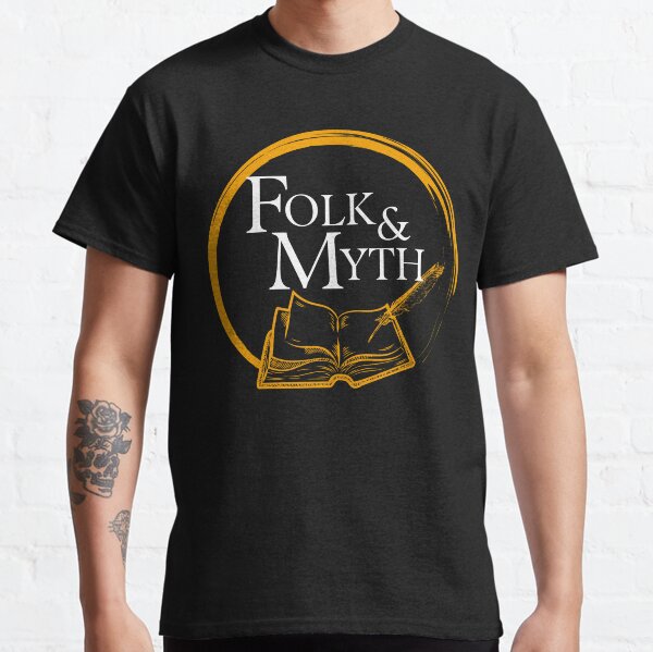 Item preview, Large Folk and Myth Logo designed and sold by Folk-and-Myth.