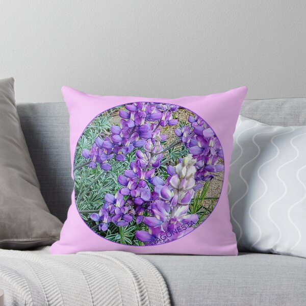 Item preview, Floral -Pastel Lupines by Wagonesta  designed and sold by Wagonesta.