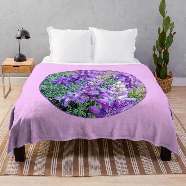 Item preview, Floral -Pastel Lupines by Wagonesta  designed and sold by Wagonesta.