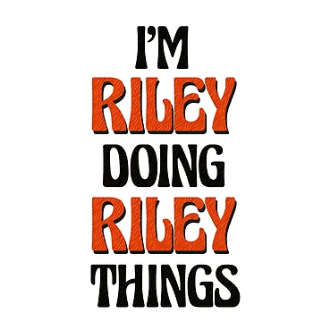 Artwork thumbnail, I'm Riley Doing Riley Things by Oussinc