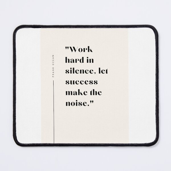 Item preview, Inspirational Monday Quote by Frank Ocean Sticker | Poster designed and sold by CottageGingham.