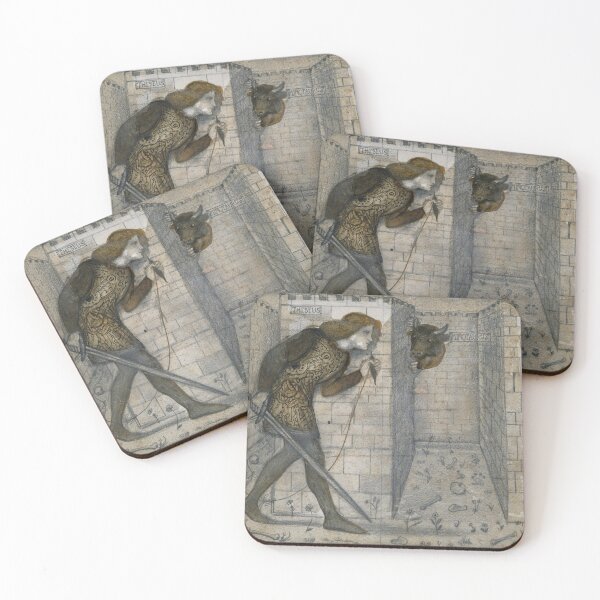 Item preview, Theseus and the Minotaur in the Labyrinth - Edward Burne-Jones designed and sold by Onodera.