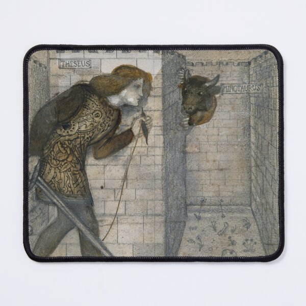 Item preview, Theseus and the Minotaur in the Labyrinth - Edward Burne-Jones designed and sold by Onodera.
