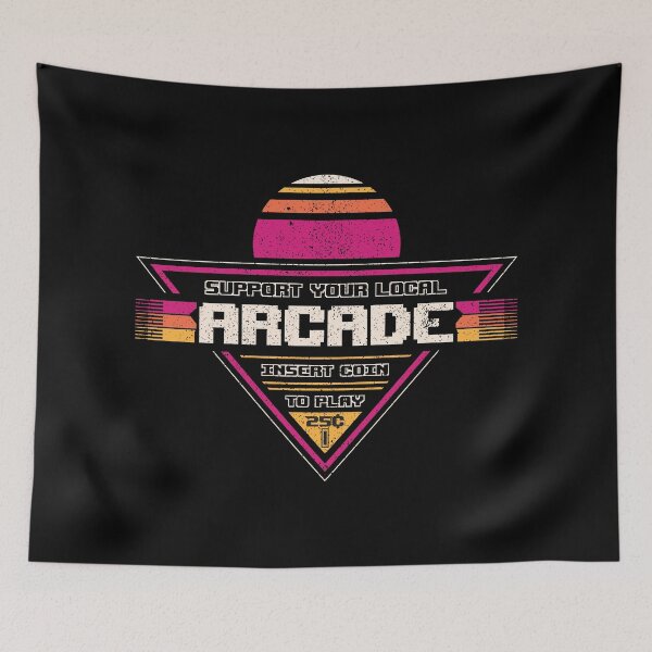Item preview, Support Your Local Arcade designed and sold by sachpica.
