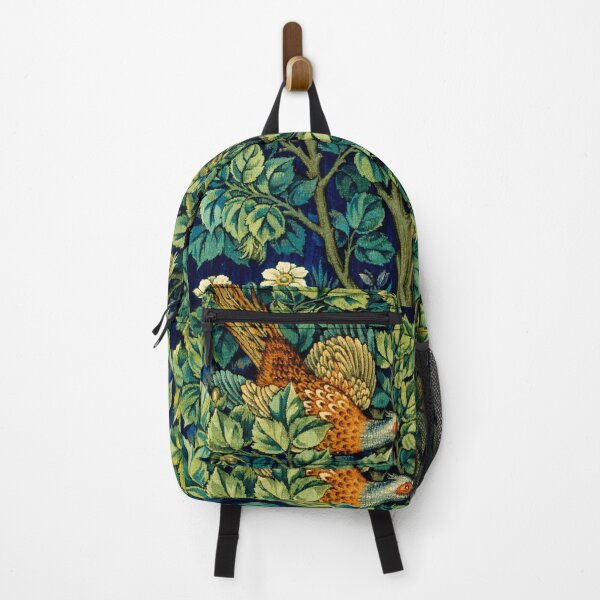 Item preview, William Morris Tapestry Pheasant, Squirrel, and Songbird designed and sold by Pixelchicken.