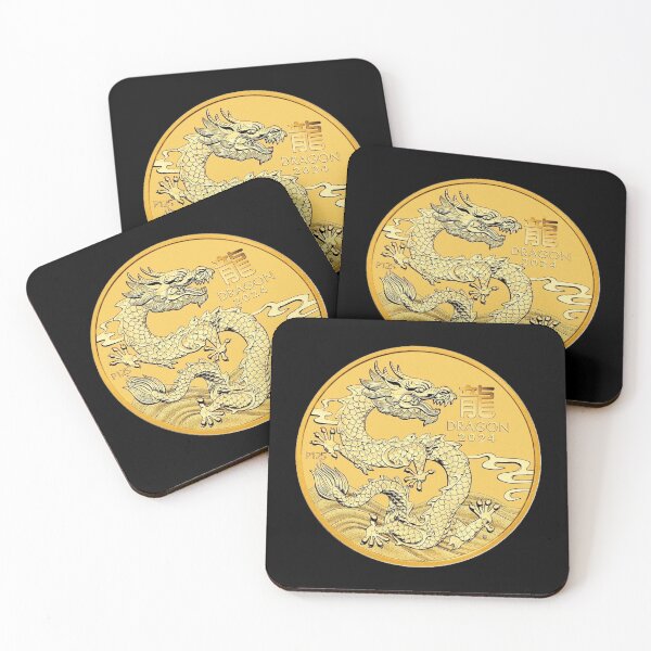 Item preview, Perth Mint 1/20 Oz 24Kt 9999 Gold 2024 Year of the Dragon Bullion Coin designed and sold by Theriddler1.