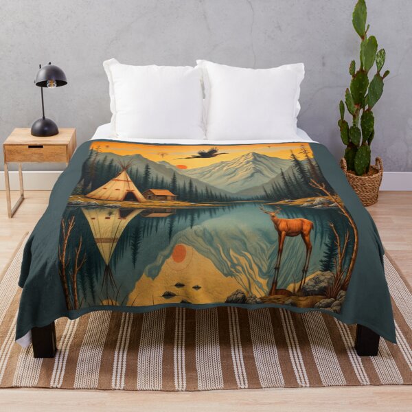 Item preview, The wisdom of nature with this t-shirt Native American art! design designed and sold by Ulykit.