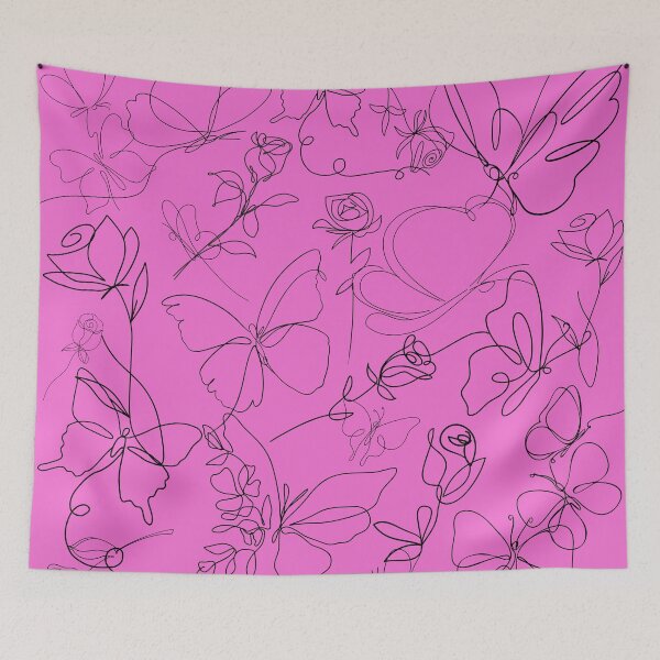 Item preview, Line Art Butterflies designed and sold by TurquoiseBird.