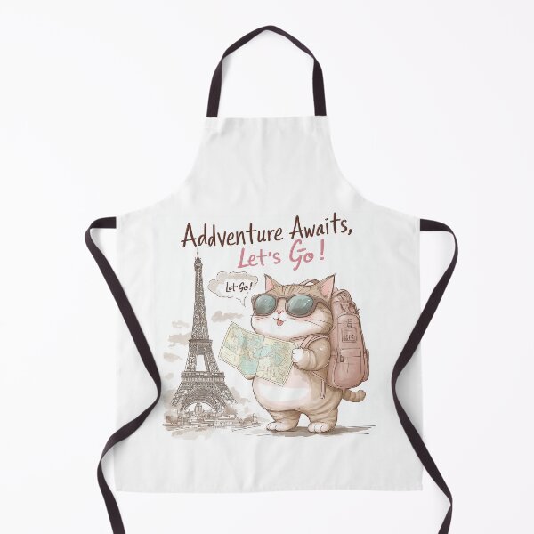 Item preview, An adventurer cat who travels the world designed and sold by ModHaven.
