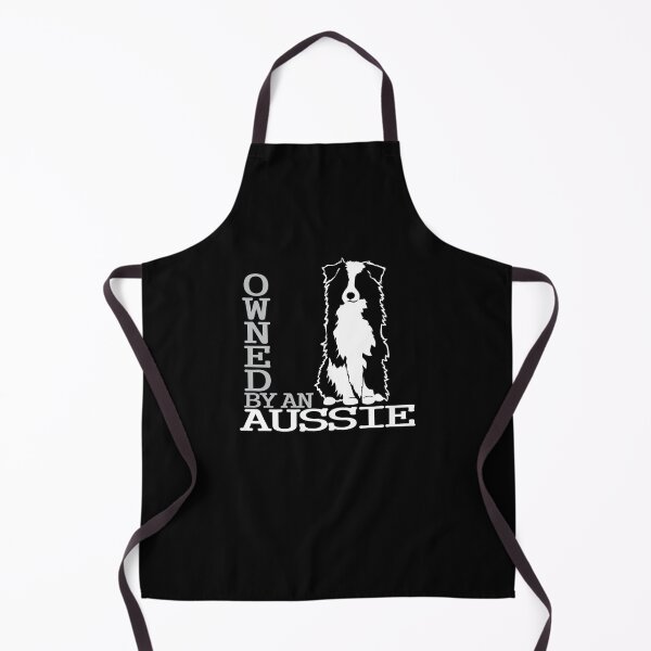 Item preview, Owned by an Aussie | Australian Shepherd Dog | NickerStickers® on Redbubble designed and sold by NickerStickers.