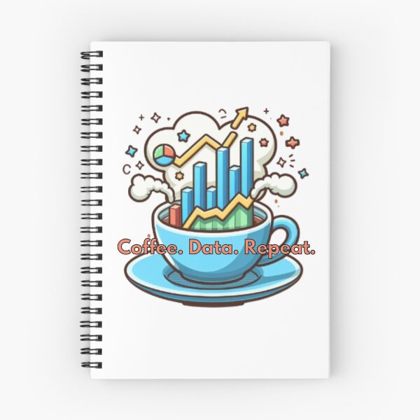 Item preview, Coffee. Data. Repeat.  designed and sold by Whimsical Design Space.