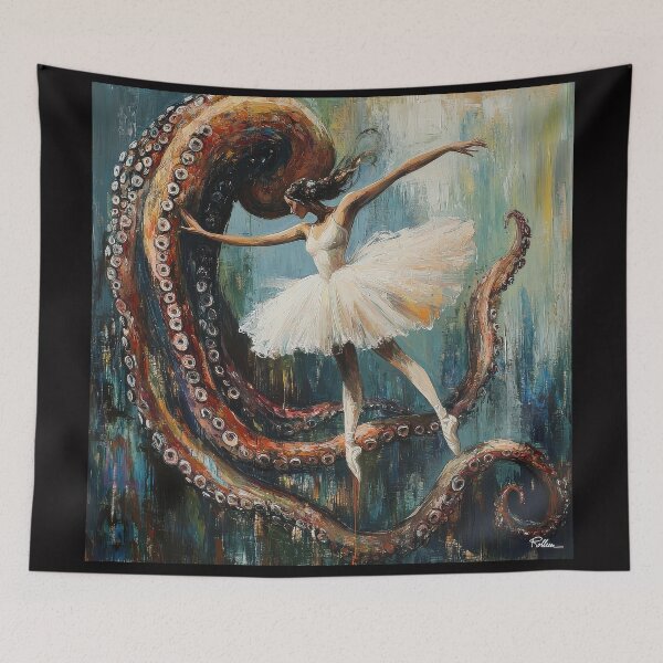 Item preview, EN POINTE WITH THE ABYSS designed and sold by ArtbyRolleen.