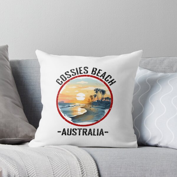 Item preview, Cossies Beach - Australia (with Black Lettering) designed and sold by VelvetRoom.