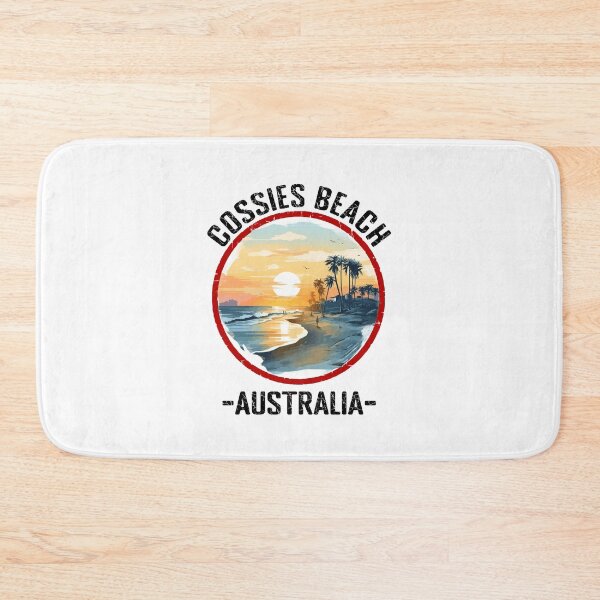 Item preview, Cossies Beach - Australia (with Black Lettering) designed and sold by VelvetRoom.