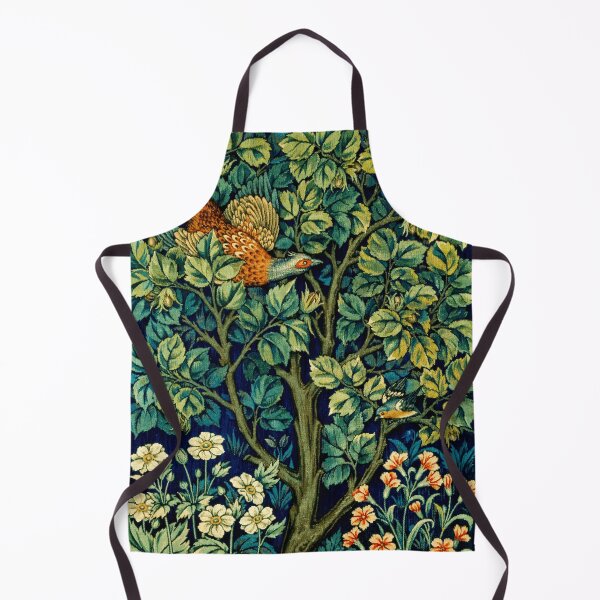 Item preview, William Morris Tapestry Pheasant, Squirrel, and Songbird designed and sold by Pixelchicken.