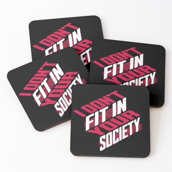 Item preview, I Don't fit in Your Society designed and sold by AnAzArt.