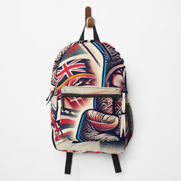 Item preview, "POLYNESIAN POWER – Raised Fist with Pacific Flags & Tribal Tattoos" designed and sold by PolynesianLIFE.