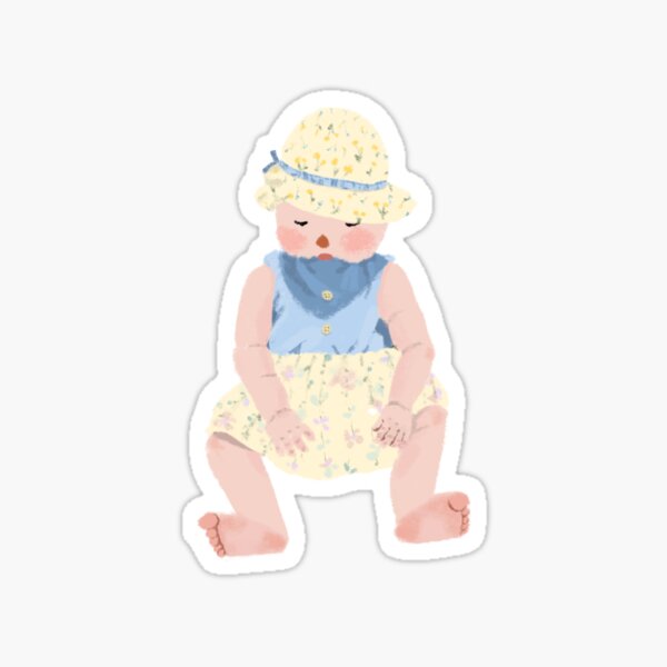 Item preview, cute baby is sleeping designed and sold by vice-k.