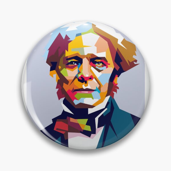 Item preview, Michael Faraday designed and sold by Ekira Pop Pixel.