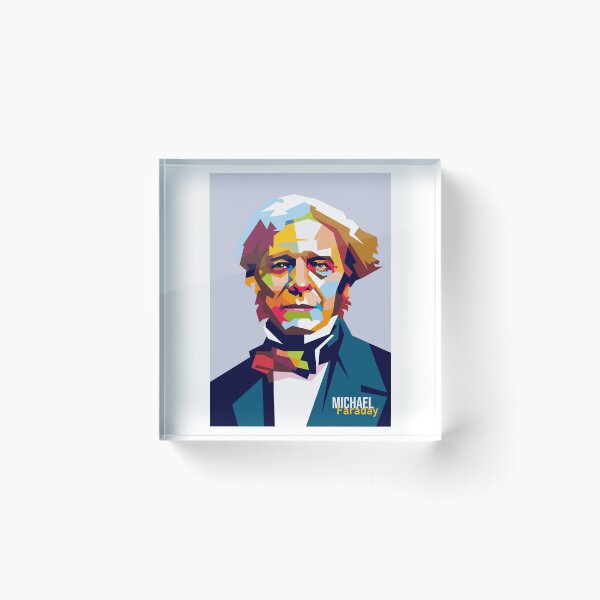 Item preview, Michael Faraday designed and sold by Ekira Pop Pixel.