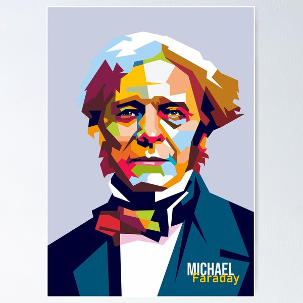 Item preview, Michael Faraday designed and sold by Ekira Pop Pixel.
