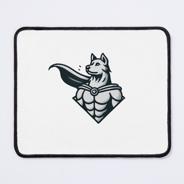 Item preview, Superhero Dog | Powerful Minimalist Hero Canine designed and sold by Warm Bowl Studio.