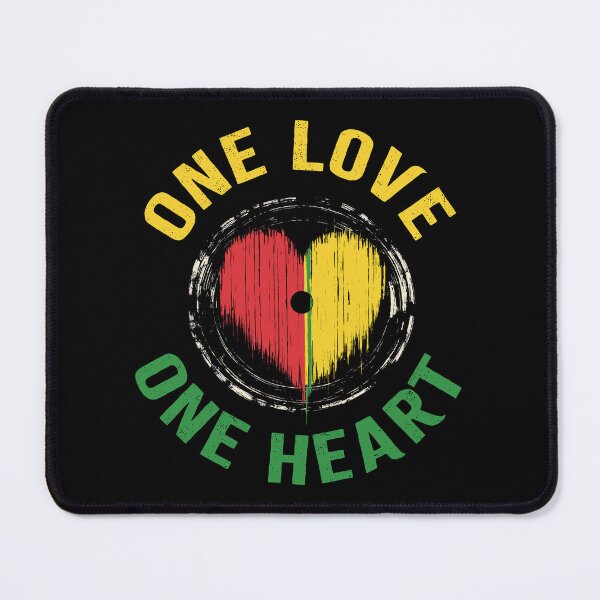 Item preview, Reggae Rasta ONE LOVE ONE HEART Essential designed and sold by blackdogshop.