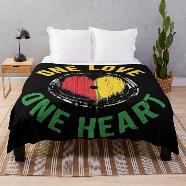 Item preview, Reggae Rasta ONE LOVE ONE HEART Essential designed and sold by blackdogshop.