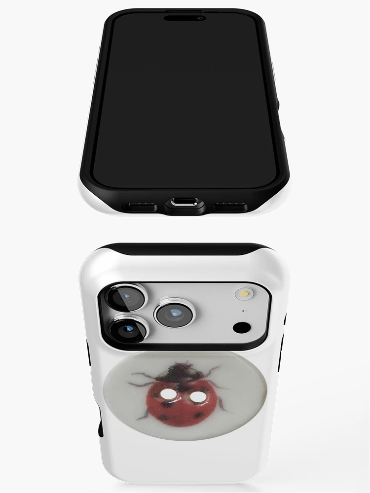 Thumbnail 3 of 4, iPhone Case, Ladybug Button designed and sold by sofisstickerbox.