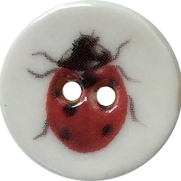 Artwork thumbnail, Ladybug Button by sofisstickerbox