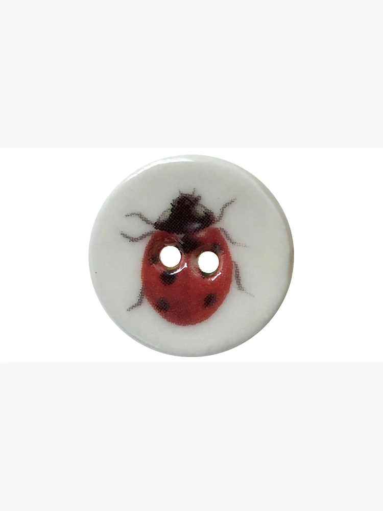 Thumbnail 3 of 3, Cap, Ladybug Button designed and sold by sofisstickerbox.