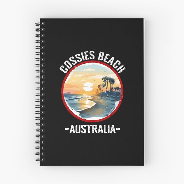 Item preview, Cossies Beach - Australia (with White Lettering) designed and sold by VelvetRoom.
